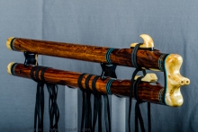 Ironwood (desert) Native American Flute, Minor, Low C-4, #J20Ga (3)